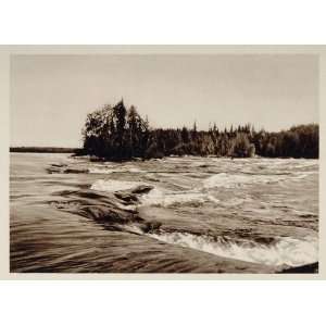  1926 Churchill River Rapids Rapides Saskatchewan Canada 