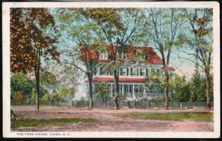 AIKEN SC York House Vintage South Carolina Postcard Old WB PC  