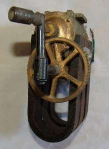 Antique Hand Crank Telephone Magneto Generator  