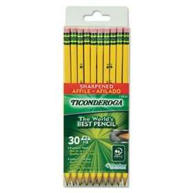  Pre Sharpened Pencil, #2, Yellow Barrel, 30/Pack 