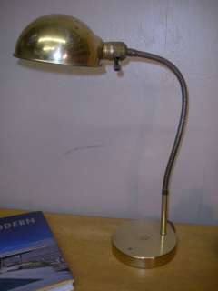 1950s Clamshell Modern Desk Lamp Mid Century Retro  