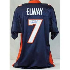 Autographed John Elway Jersey   Authentic   Autographed NFL Jerseys 