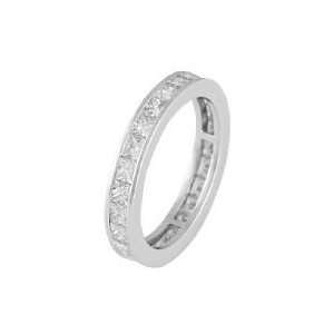  Channel Set Eternity Band   2.00 Jewelry