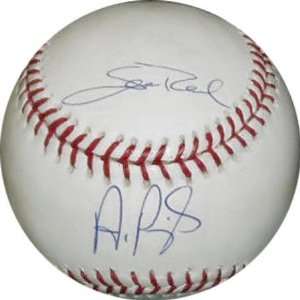  Albert Pujols and Scott Rolen Dual Autographed MLB 