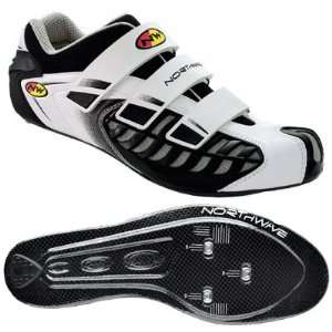  Northwave 2006 Aerator 3 Strap Road Cycling Shoe (Black 