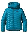 PATAGONIA DOWN SWEATER HOODY BLUE 800 FILL GOOSE JACKET AUTHENTIC 
