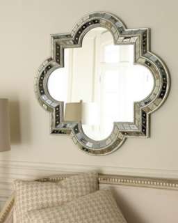 Top Refinements for Antiqued Glass Mirror
