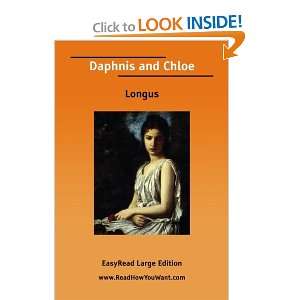  Daphnis and Chloe (9781425063948) Longus Books