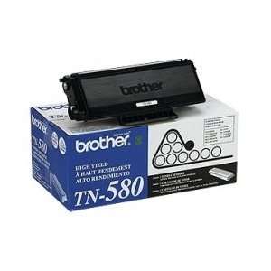  Brother TN580 Original Black Toner Cartridge. Office 