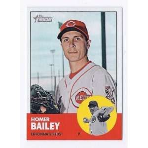   Topps Heritage #70 Homer Bailey Cincinnati Reds