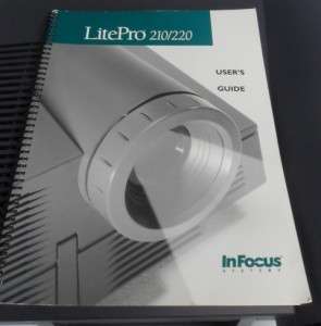 InFocus LitePro 220 LCD Professional Projector NICE  