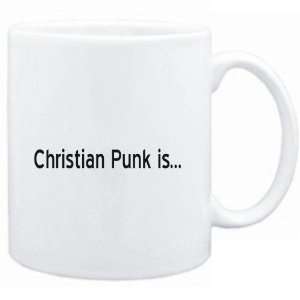  Mug White  Christian Punk IS  Music
