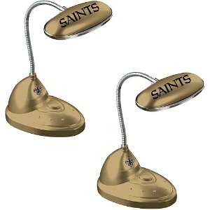  Memory Company New Orleans Saints LED Desk Lamp   set of 2 