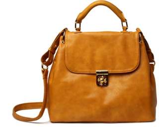 Faux leather Hobo Purse Shoulder Bag handbag Tote  