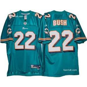  Reggie Bush Miami Dolphins Premier Reebok Stitched Jersey 