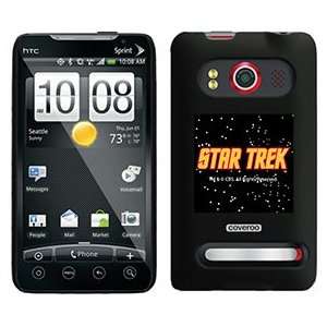  Star Trek Original Logo with Stars on HTC Evo 4G Case  