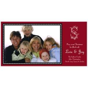 Stacy Claire Boyd   Digital Holiday Photo Cards (Ornamental Garland)