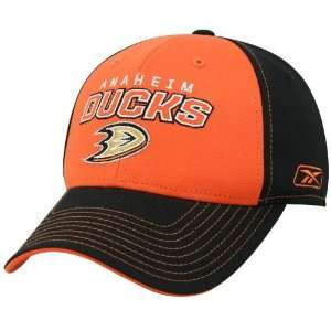  Reebok Anahiem Ducks Center Ice Adjustable Hat Sports 