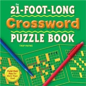  The 21 Foot Long Crossword Puzzle Book Fold Out Fun for 