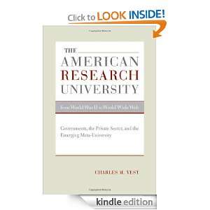  Research University from World War II to World Wide Web Governments 