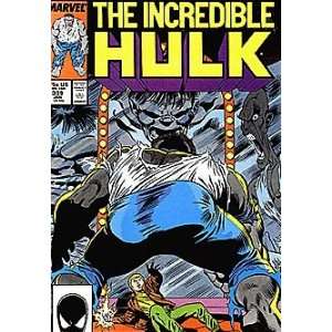  Incredible Hulk (1962 series) #339 Marvel Books