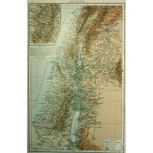  Andree map of Palestine (1893)