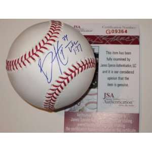 Bryce Harper Washington Nationals Signed Autographed Baseball Jsa Coa 