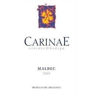  Carinae Malbec Rose 2009 750ML Grocery & Gourmet Food