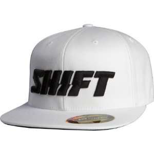    SHIFT Word 210 Fitted Hat [White] S/M White S/M Automotive