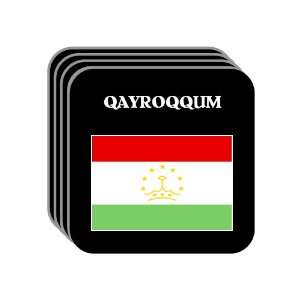  Tajikistan   QAYROQQUM Set of 4 Mini Mousepad Coasters 