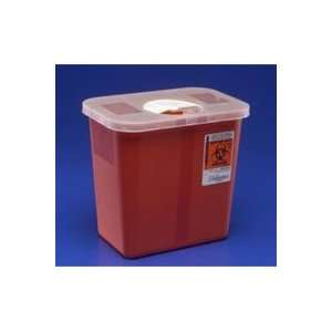   Container Sharps Transparent Red 3gal Ea by, Kendall Company Health