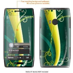   Decal Skin STICKER for Nokia X7 case cover X7 289 Electronics