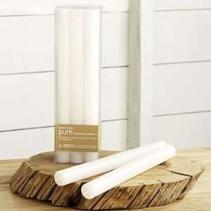  west elm Taper Candles, Set of 6, White