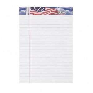  Writing Tablet, American Pride, Jr. Legal Ruled, 5x8,White 