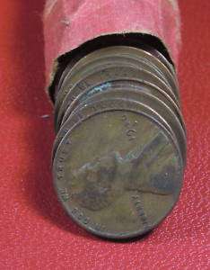 1946 S San Francisco Mint Lincoln Wheat Penny Cent Roll  