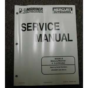   Outboards 4 & 5   4 stroke Manual OEM mercury  Books