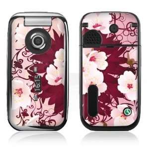   Skins for Sony Ericsson Z610i   Flower Dance Design Folie Electronics