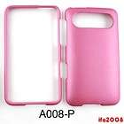 FOR HTC HD7 S WINDOWS 7 PHONE PINK RUBBERIZED CASE COVER SKIN 