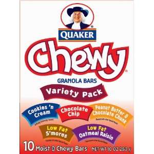 Quaker Chewy Granola Bars Variety Pack Grocery & Gourmet Food