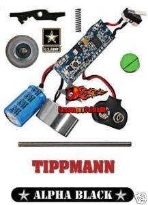 Tippmann Egrip E grip Trigger Kit US Army Alpha Black  