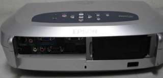 Epson PowerLite S1+ LCD HD PROJECTOR PC MAC BLU RAY HDTV, LOW HOURS 