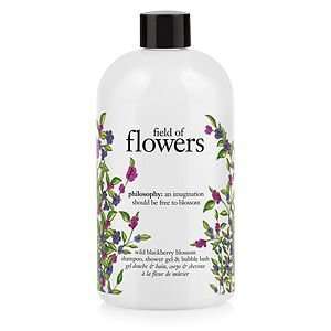  philosophy field of flowers shampoo, shower gel & bubble 