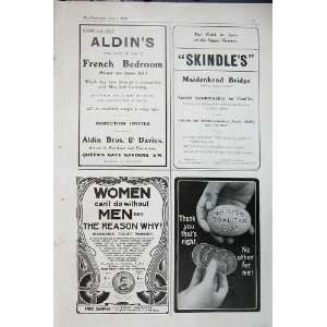  1906 Aldin Furniture SkindleS Hotel Coal Tar Soap