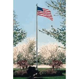  Commercial Grade Sectional 20ft. Flagpole   Bronze 