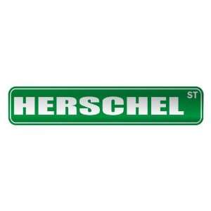   HERSCHEL ST  STREET SIGN