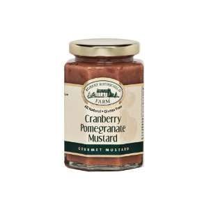 Cranberry Pomegranate Mustard  Grocery & Gourmet Food