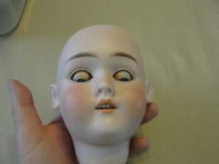 VINTAGE/ANTIQUE BISQUE BALL JOINTED DOLL HEAD HANDWERCK GERMANY 2 1/2 