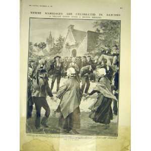  Brittany Village Dance Breton Wedding Haenen 1911
