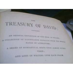  The Treasury of David, Seven Volumes Books