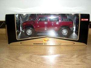 2001 Hummer Truck H2 SUT Concept 118 Red Premiere  